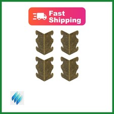 uxcell 4 Bronze Baseboard Corner Protectors