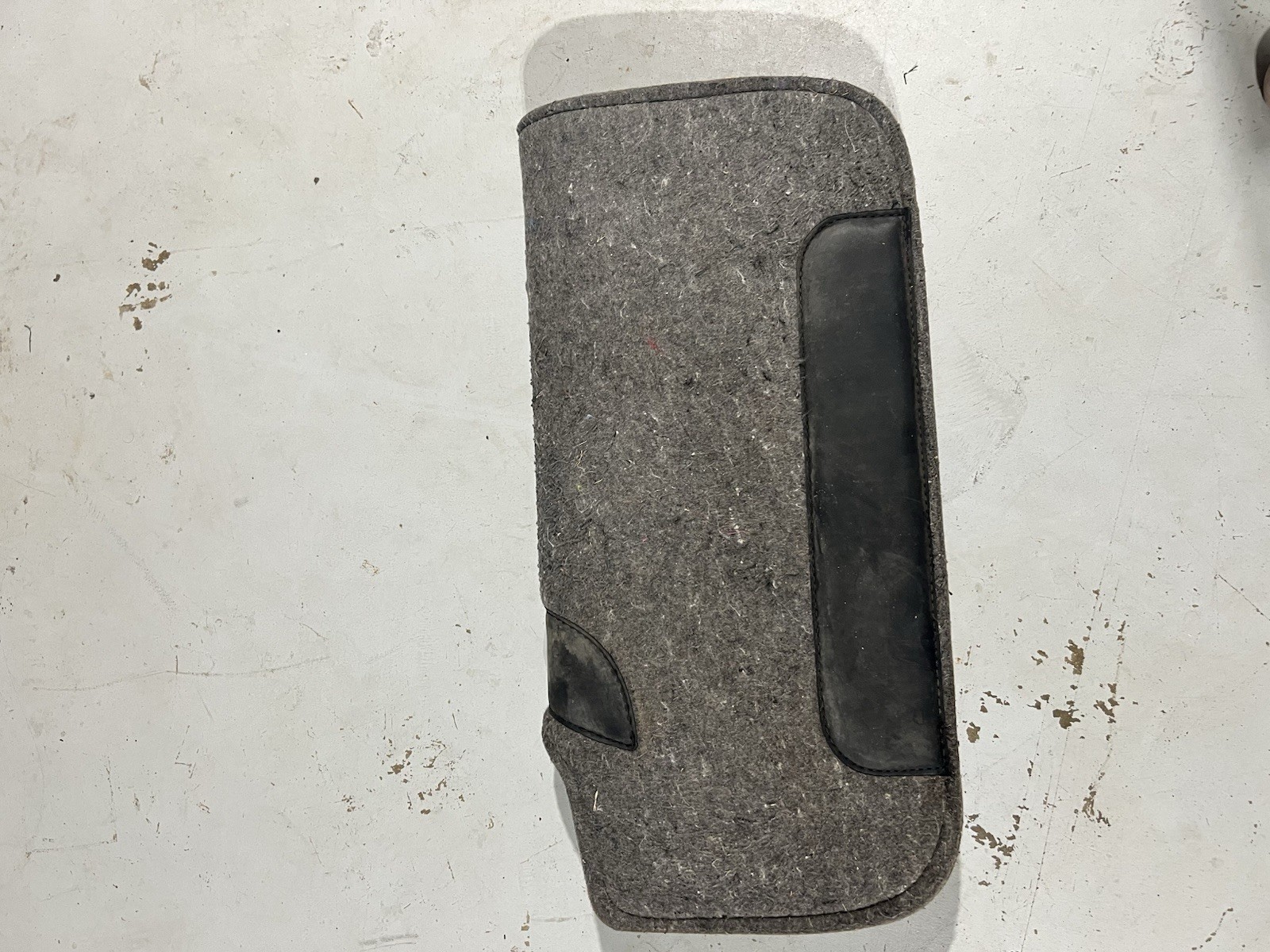 felt western saddle pad