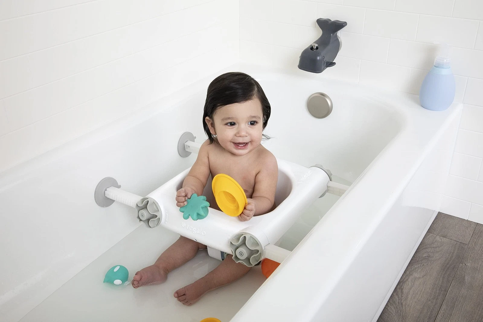 Regalo Baby Basics Bath Seat Secure Comfortable for Standard Tubs 16.2x16.2 i...
Opens in a new wind