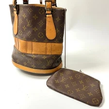 Louis Vuitton Monogram USA Tote Bag Brown