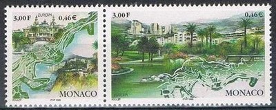 s56495 MUNICH MNH** 1999 EUROPE CEPT 2v PARKS PAIR