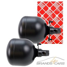 2x FEBI BILSTEIN DRUCKSPEICHER FEDERUNG DÄMPFUNG FÜR MERCEDES E-KLASSE W210