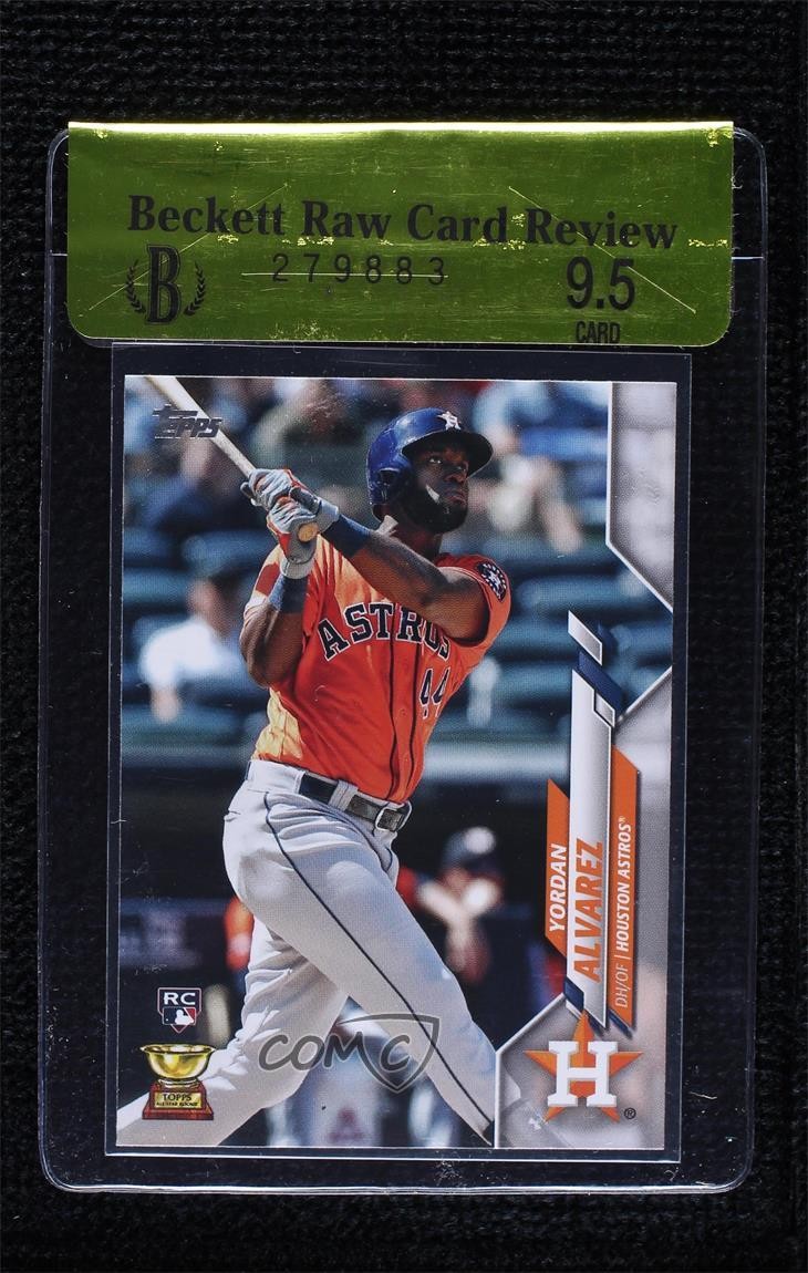 2020 Topps Yordan Alvarez (Orange Jersey) #276 0q8o