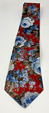 John Weitz Floral Tie 100 Polyester