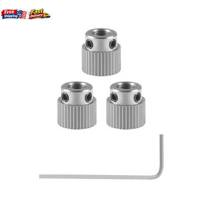 3pc 36 Teeth Extruder Drive Gear for Ender 3 Pro V2, Ender 5, CR-10 3D Printers