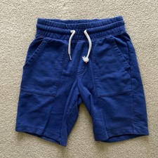 Boys Size 8 - Wonder Nation Blue Drawstring Pull-On Sweat Shorts
