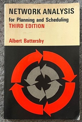 Network Analysis for Planning and Scheduling by Albert Battersby Book  Ref00099