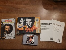 Box Game And Inserts GoldenEye 007 Nintendo 64, 1997 Missing Manual