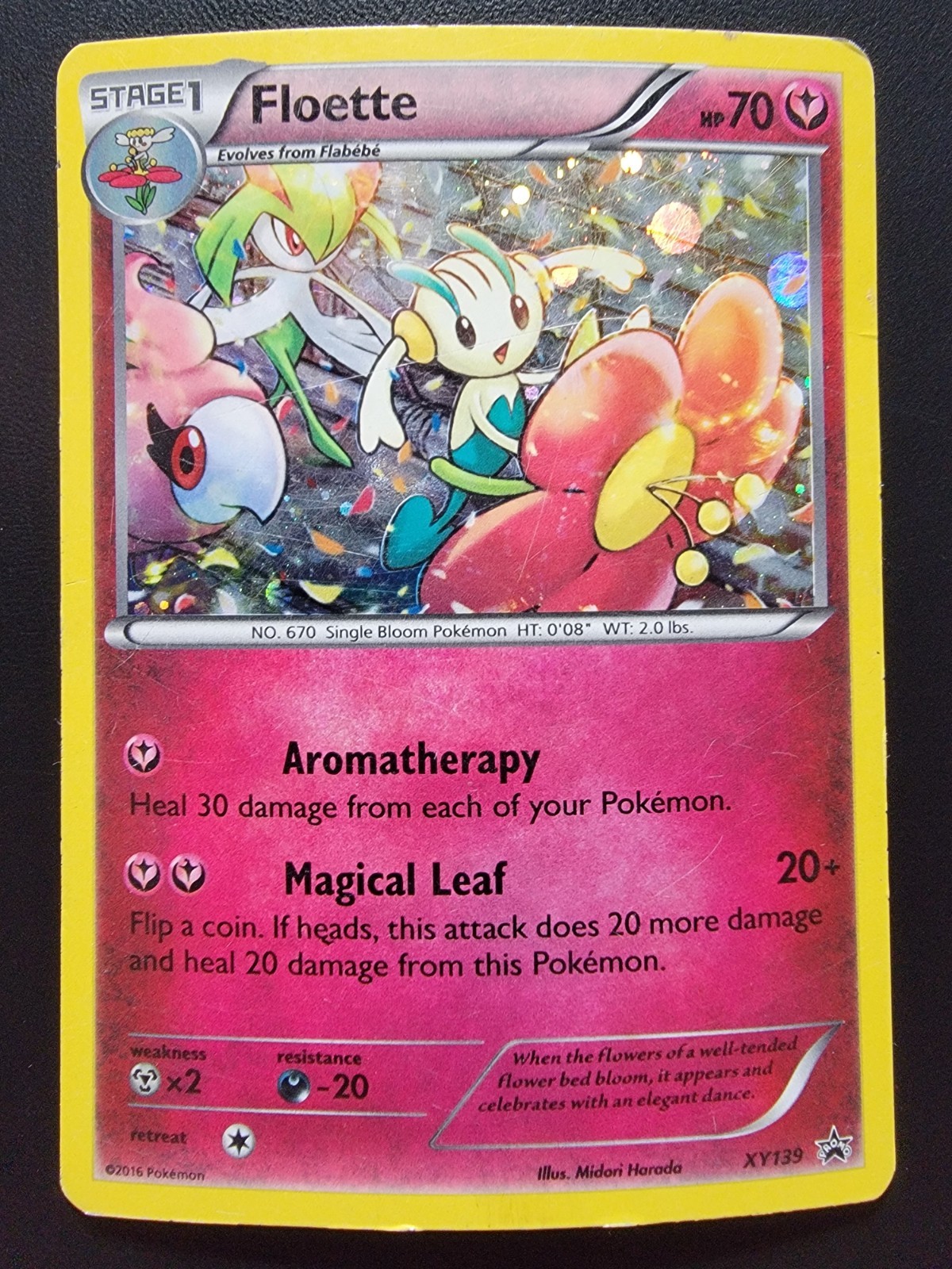 Floette XY139 XY Holo pokemon tcg
