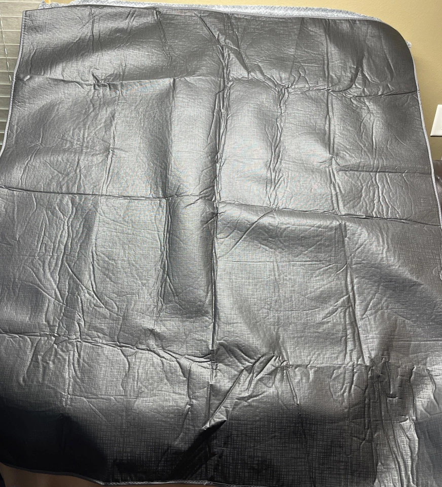 Picnic Time Blanket 58”x 49” Outdoor Water Resistant Tote Plaid - Image 3 of 4