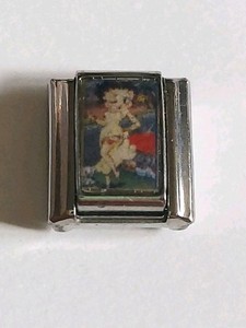 "Betty Boop Wearing A Wedding Dress" Italian Charm New