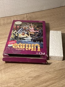 ULTIMA EXODUS Nintendo NES (1988) CIB Instructions Not Original TESTED ~ WORKS