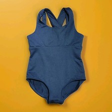 DSG Gymnast Black leotard 2XS Kids 4-5