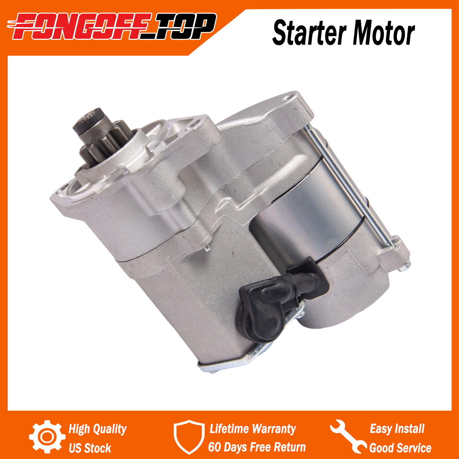 Starter Motor For 1995-2000 Kubota KX61 KX91 KX41 21.6HP Dsl BX2200D Diesel