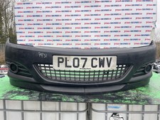 VAUXHALL ASTRA CONVERTIBLE MK5 H 2007 BLACK 2HU FRONT BUMPER MARKS