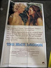 Topps 1981 Real Movie Giant Pin-Up The Blue Lagoon