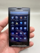 Sony Ericsson Xperia X10a - Black and Silver  AT T  Rare Smartphone