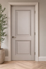LPD Internal Grey Arnhem Primed door In Standard, Glazed, FD30 Brand New