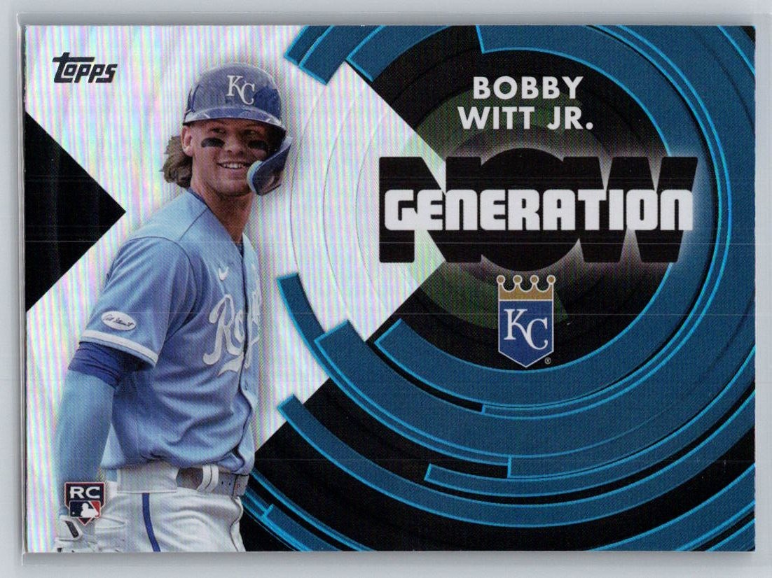 2022 Topps Update #GN-61 Bobby Witt Jr. Generation Now