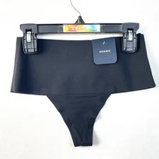 NWT SPANX Women's S Undie-tectable Smooth Control Shaping Thong SP0115 Black