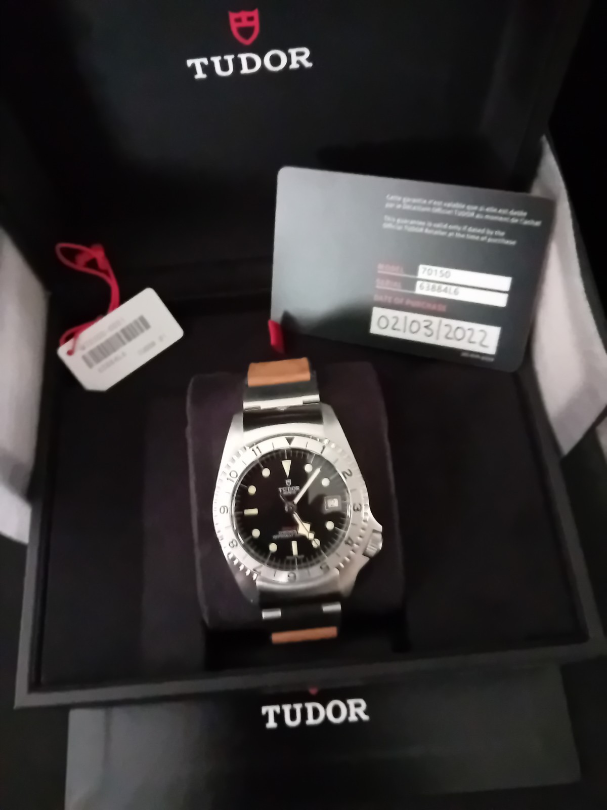 Beautiful Tudor by Rolex Watches Black