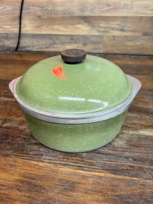Vintage Club Cast Aluminum Qt Dutch Oven Stock Pot Retro