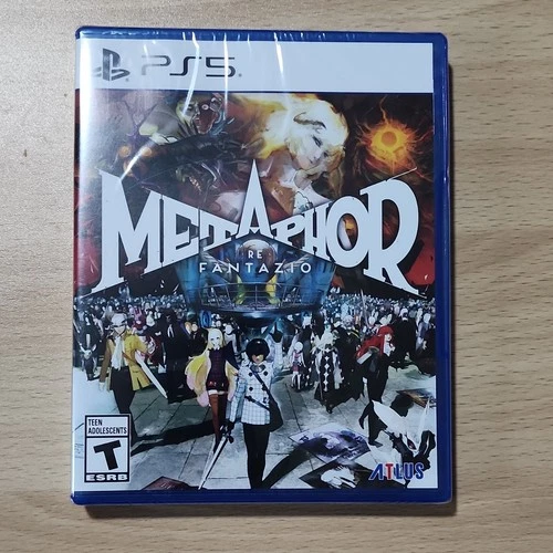 ATLUS Metaphor: ReFantazio - PlayStation 5 (NTSC-U/C, Fantasy RPG, Teen)