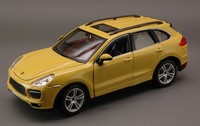 1:24 Burago Porsche Cayenne Turbo 2010 Yellow BU21056Y Modellbau