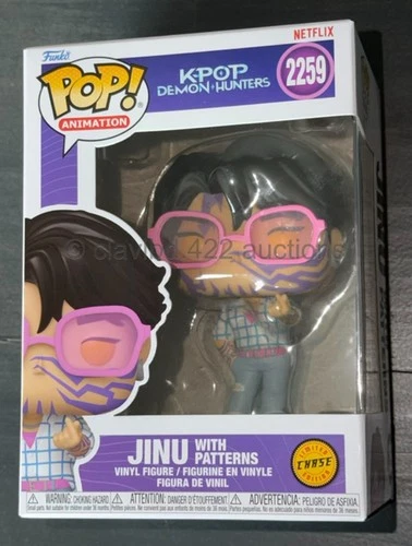 Funko POP!  KPOP Demon Hunters: Jinu w Patterns CHASE - 2259 Animation Netlfix
