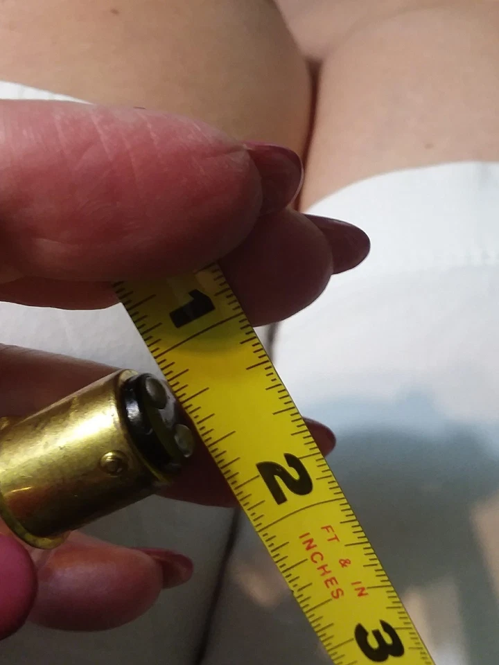 T7CL15DC-15W Double Contact Bayonet BA15D 120V Appliance sewing light bulbs PAIR - Image 3 of 3