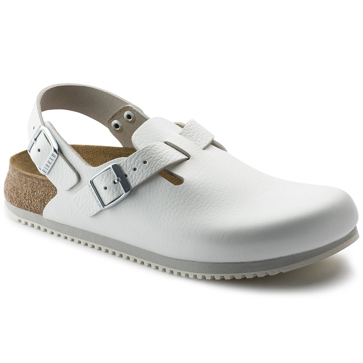 【関税&送料込】Birkenstock Birkenstock Tokio Super Grip Mens White SRA Work Kitchen