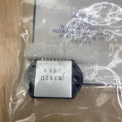 ECG 7026 / NTE7026 MODULE - 2 OUTPUT VOLTAGE REGULATOR FOR VCR 8 LEAD SIP - Picture 3 of 3