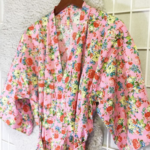 Wedding Bridal Bride Bridesmaid Shower Gift Bath Robe Dressing Gown Kimono - Picture 5 of 6