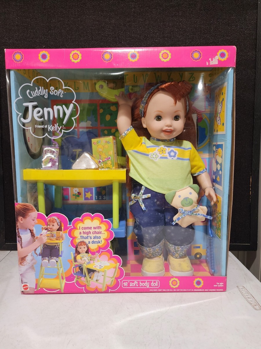NIB NRFB 2001 Cuddly Soft Jenny 16” Doll Friend of Kelly W