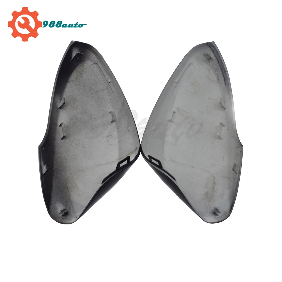 Par de cubiertas de espejo retrovisor derecho derecho derecho para Hyundai Elantra 2011-2016 con orificio de señal Foto 2 de 4