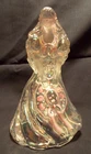 Fenton Crystal iridized hand-painted Southern Belle 8 in ~~ Beautiful ~~