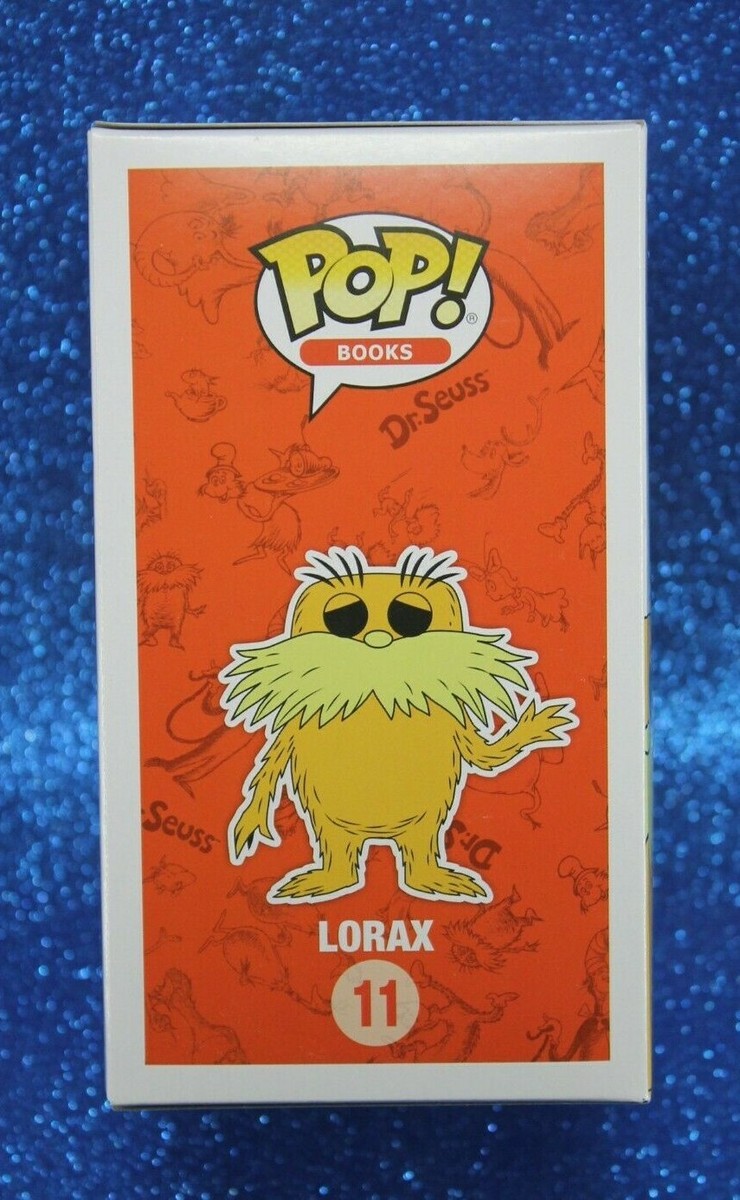 限定品！Funko Pop Books Dr. Seuss Lorax Dr Seuss The Lorax Flocked Pop Vinyl Figure SDCC 2017 Funko for