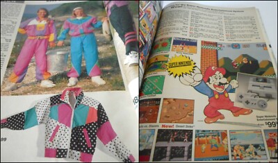 SEARS Catalog 1993-SUPER MARIO-NINTENDO-Game Boy-Sega GENESIS