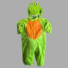 Baby T-Rex Green Dinosaur Halloween Costume Baby Size 6-12 Months Dress Up