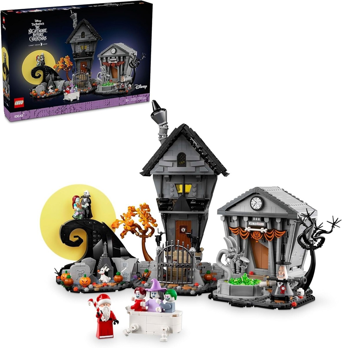 ミウコ商品 LEGO 21351 Ideas Tim Burton's Nightmare Before Christmas | eBay