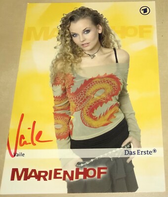 Vaile Original signierte Autogrammkarte Marienhof Autogramm Karte ARD #3