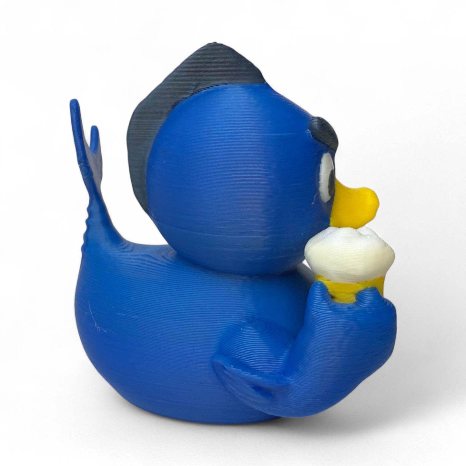 Drunken Tuna Duck – 3D-Printed Erie Bar-Themed Duck with Party Vibes
