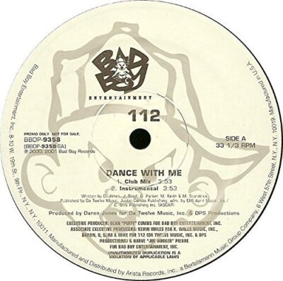 112 Dance with me (US, 4 versions, 2000/01)  [Maxi 12'']