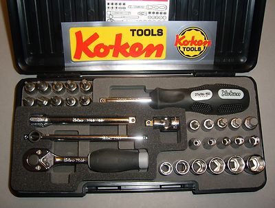 Ein High-Light von Koken Stecknuss-Kasten 1/4'' P2258M...