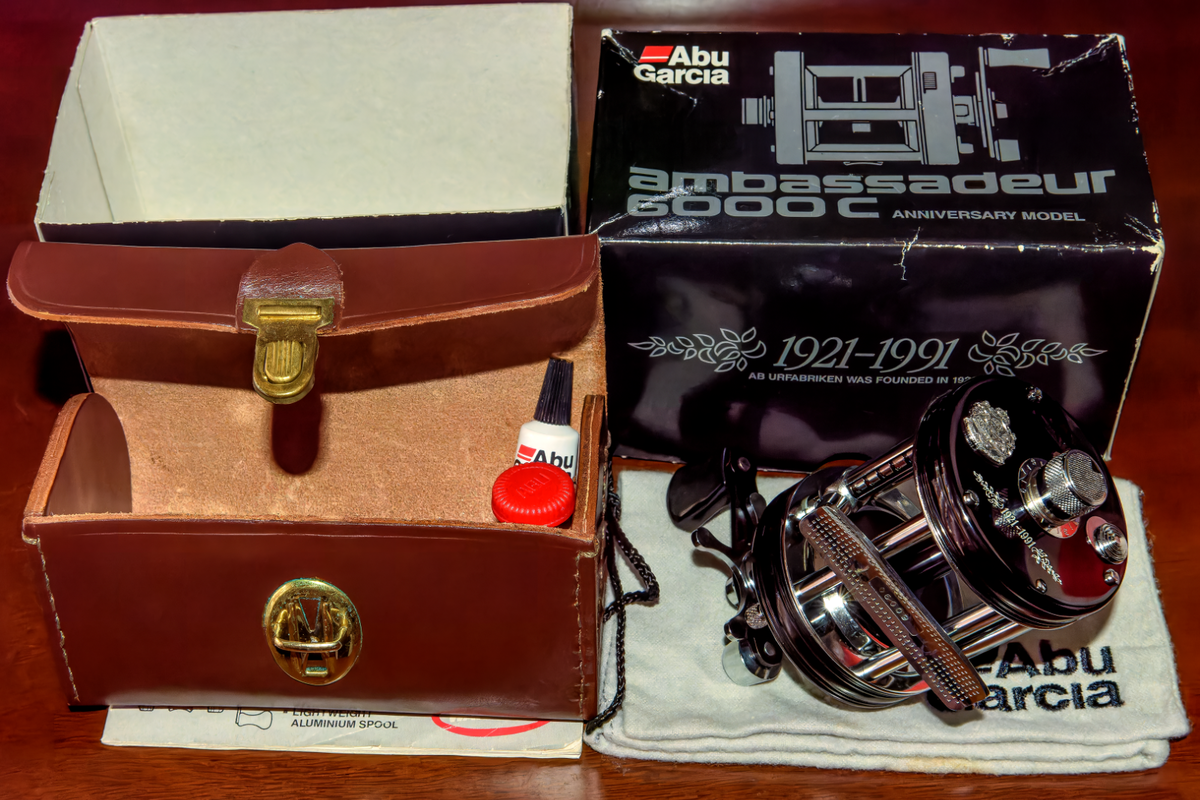 Vintage Classic Abu Garcia Ambassadeur 6000C Anniversary Vintage Classic Abu Garcia Ambassadeur 6000C Anniversary