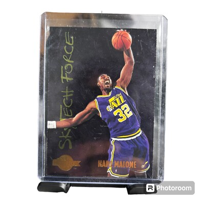 1994-95 SkyBox Premium SkyTech Force #SF13 Karl Malone Jazz