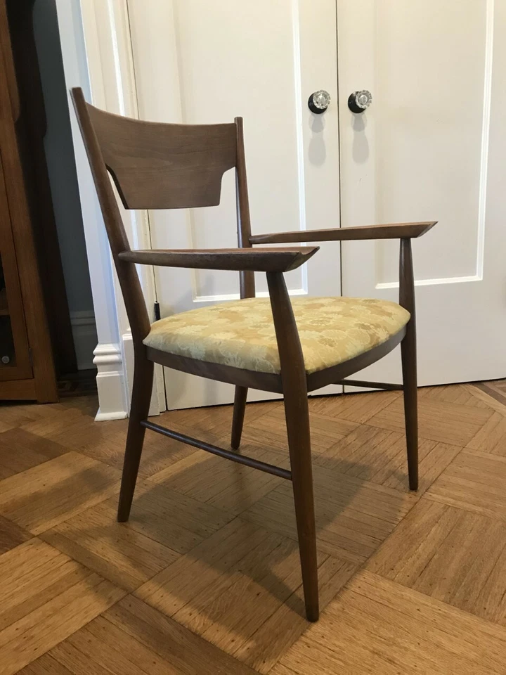 4 sillas de comedor modernas Midcentury, Paul McCobb, Perimeter Group, camioneta Brooklyn Foto 3 de 4