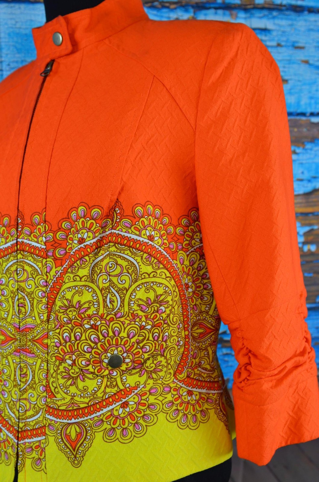 Anthrocite Full Zip Jacket Size Medium Quilted Co… - image 11