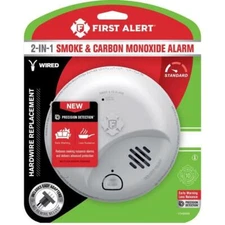 First Alert Hard-Wired w/Battery Back-Up Ionization Smoke and Carbon Monoxide