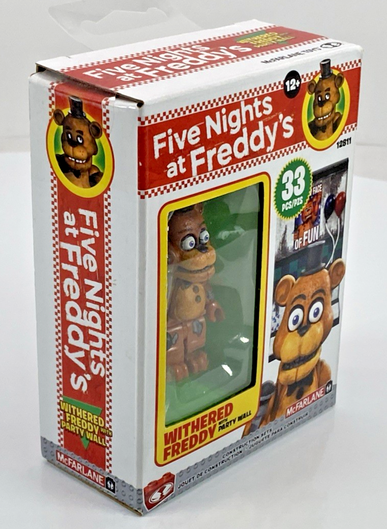 Five Nights at Freddy's Withered Freddy with Party Wall